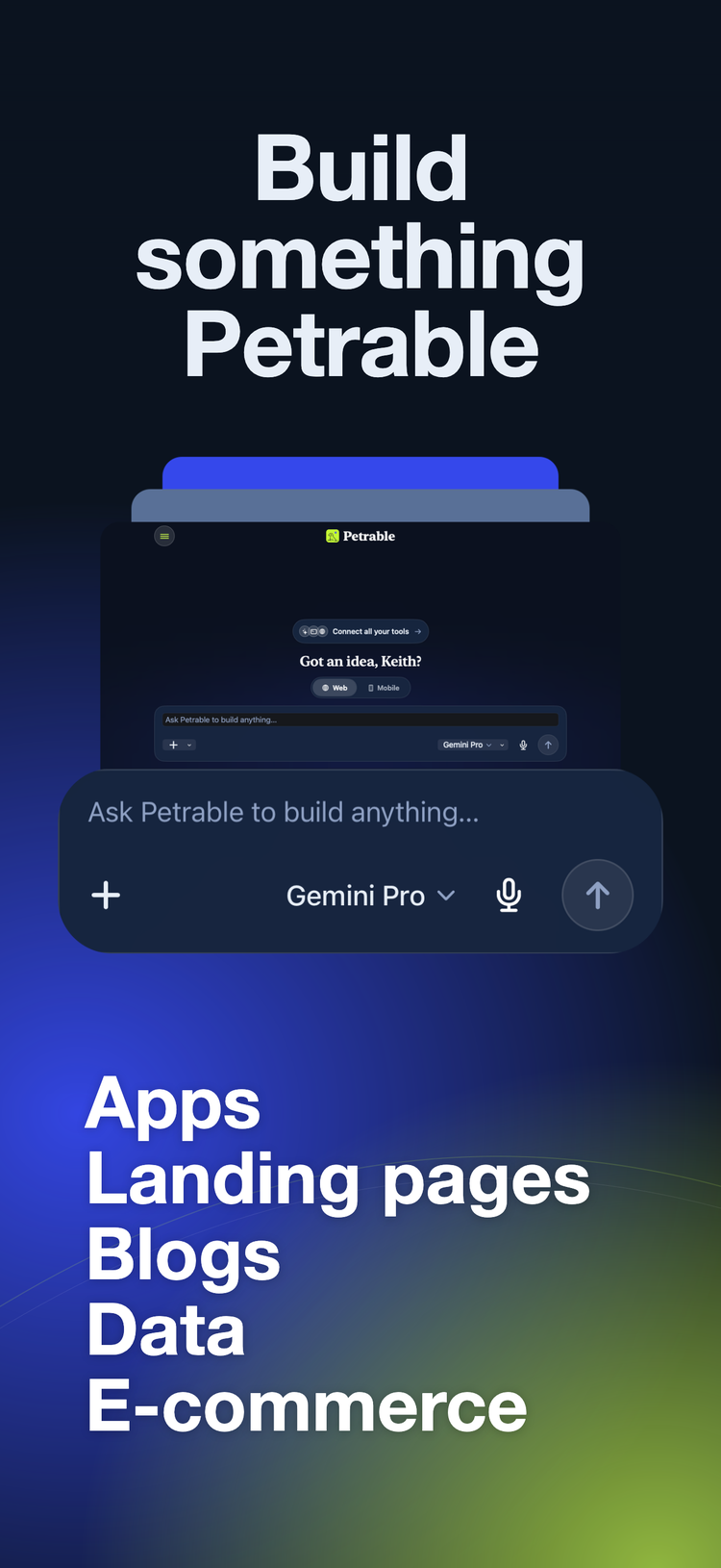 Build something Petrable